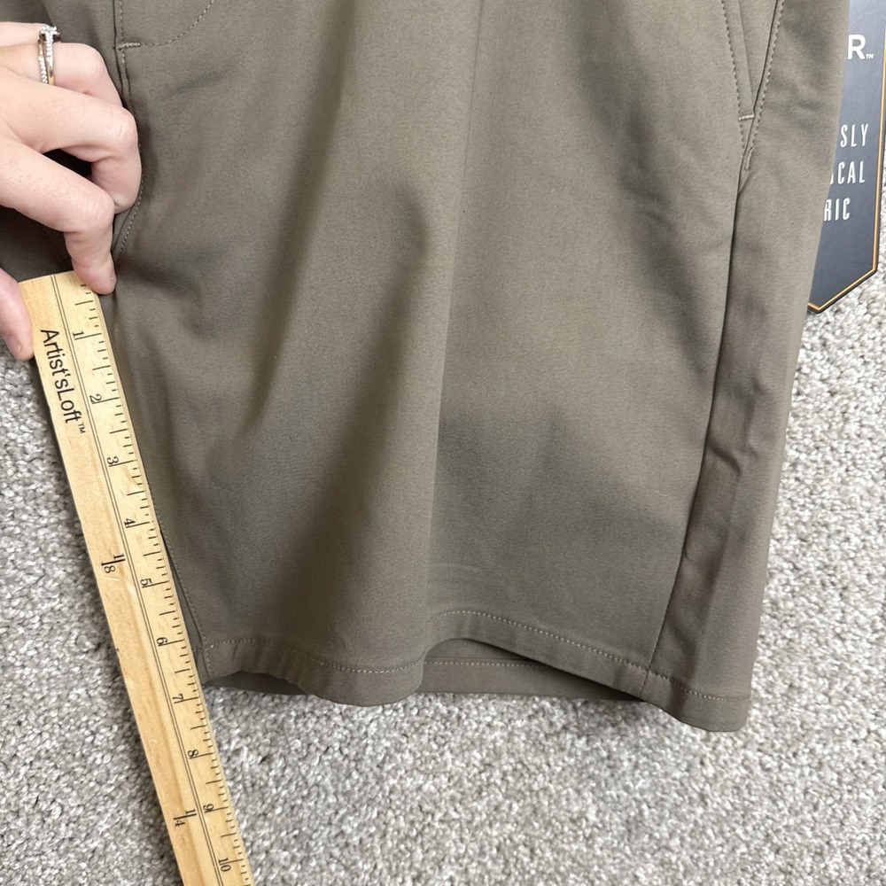 DU/ER Nustretch 7" Performance Stretch Shorts Thyme Men's‎ 38 NEW - Picture 5 of 6